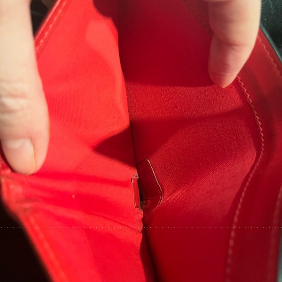 Christian Louboutin Signature Red and Black Card Holder - Picture 7 of 7